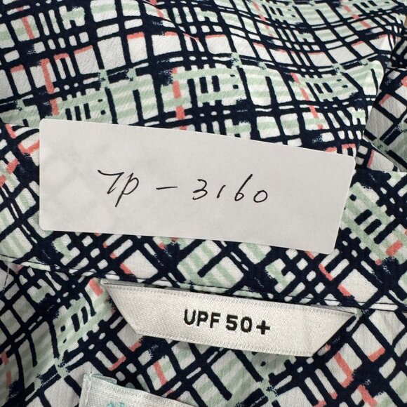 Coolibar‎ Safari Camp Shirt Mens Large Short Sleeve Printed Colorful NWT TP-3160 - Picture 2 of 13